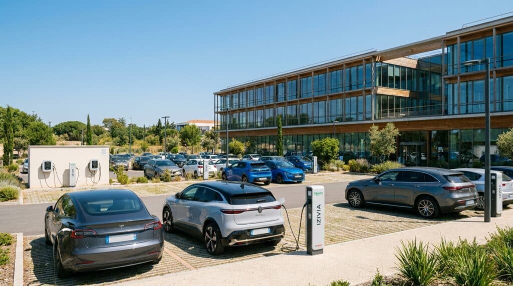 Borne de recharge en entreprise : obligations et dimensionnement